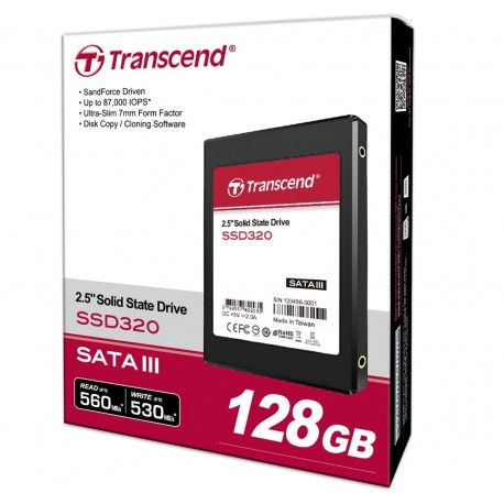 TRANSCEND SSD 128 GB