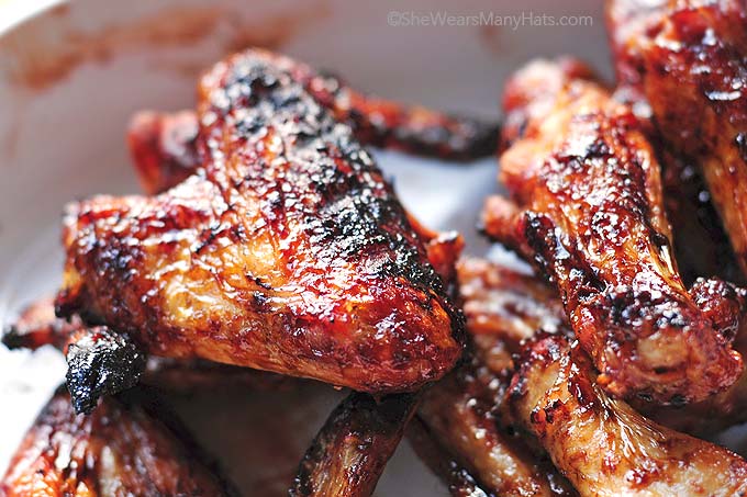 Grilled Wings (6 pcs)