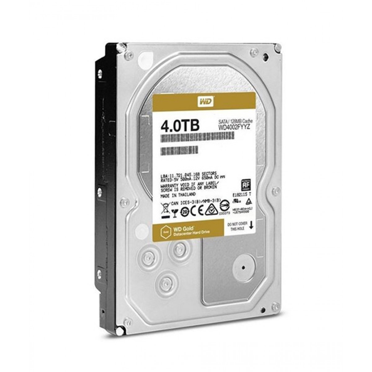 WD Gold 4TB SATA EnterpriseCl internal Hard Drive