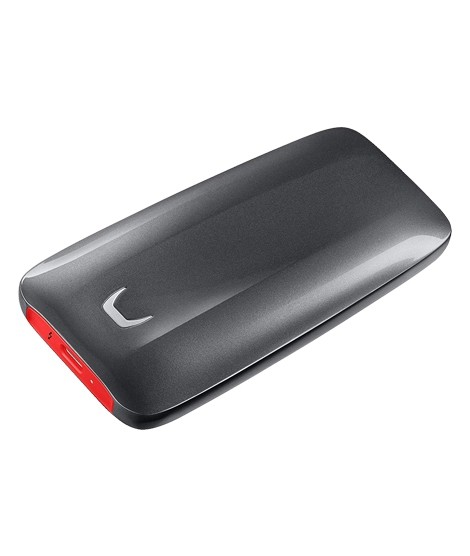 Samsung X5 500GB Portable External SSD GrayRed