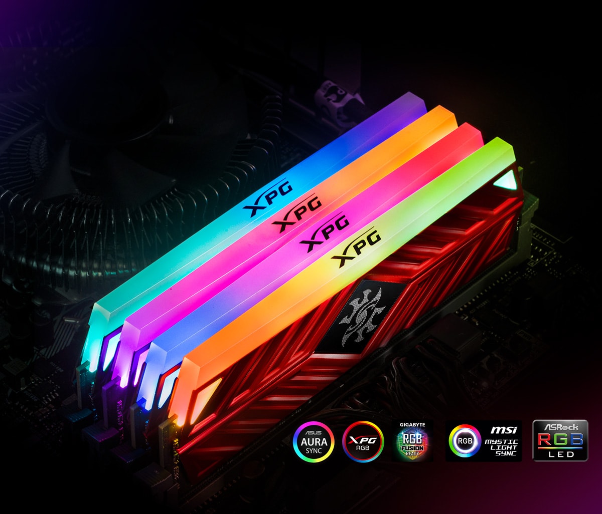 ADATA XPG Spectrix D41 RGB 16GB 3200MHz DDR4 RAM
