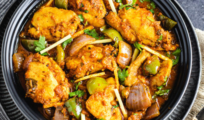 Chicken Achari Handi