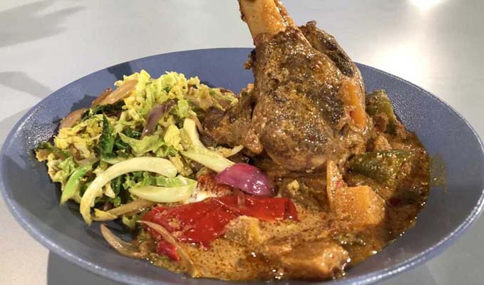 Mutton Jalferazi with bone