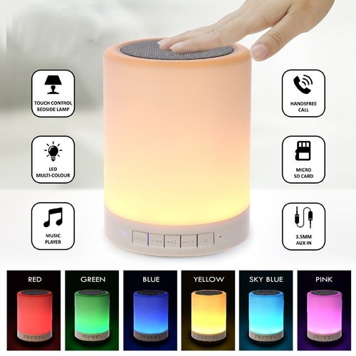 BLUETOOTH TOUCH SENSOR LAMP SPEAKER WITH LIGHTING 