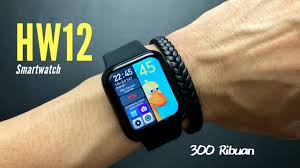 HW12 Smart Watch 40mm Full Screen With Rotating Key Heart Rate Monitor Fitness Tracker BT Make Calls 