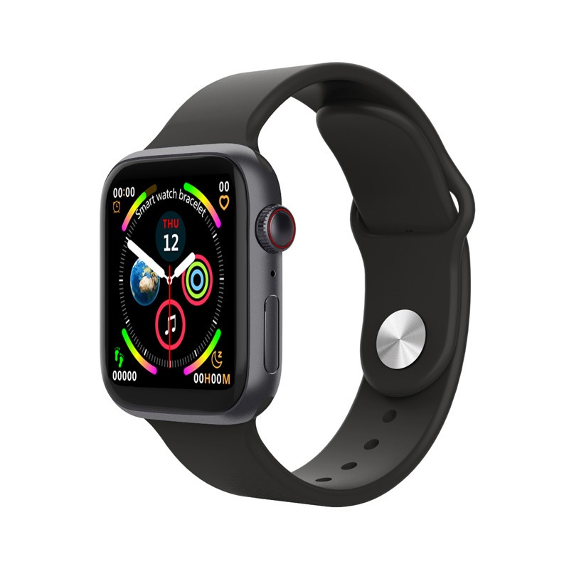 LD5 Smart Watch Heart Rate Monitor Fitness Tracker BT Make Calls Black