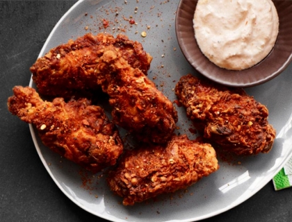 Crispy Fried Wings (6 pcs)