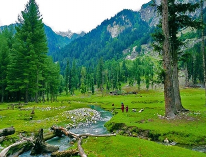 Hunza Valley  Hopar Glacier 