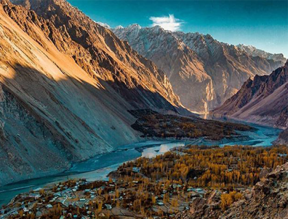 Hunza Valley  Hopar Glacier 