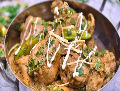 White Chicken Karahi