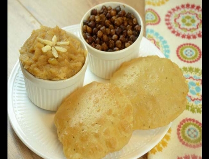Chana Puri Halwa