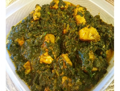 Palak Chiken