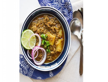 Aloo Qeema