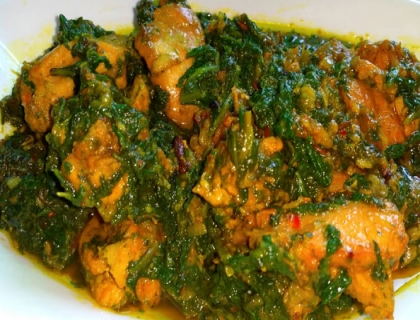 Chiken Palak (boneless)