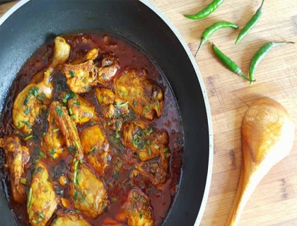 Mutton karahi shekarpuri