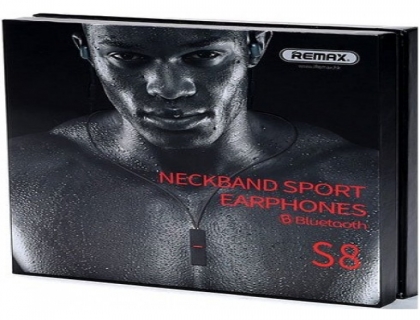 Remax S8 Neckband Sport earphones Bluetooth handsfree