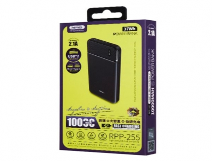 REMAX POWER BANK 10000MAH RPP255 Black