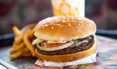 Chicken Petty Burger + Fries