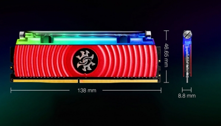 AData XPG Spectrix D80 16GB Liquid Cooled RGB RAM