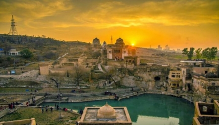 Khewra Mine  Katas Raj Temple