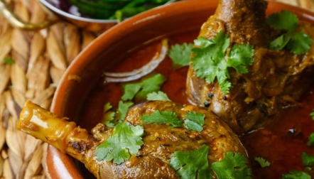 Mutton Green Karahi