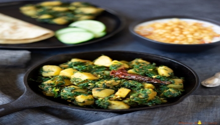 Aloo Palak