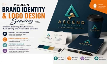 Modern Brand Identity and Logo Design Services