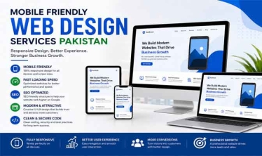 Mobile Friendly Web Design Services Pakistan